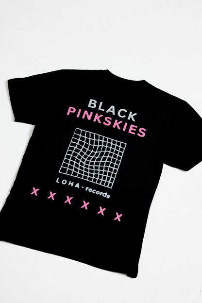 BLACK PINKSKIES T-SHIRT