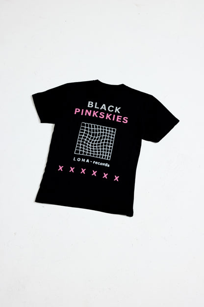 BLACK PINKSKIES T-SHIRT