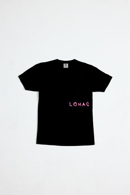 BLACK PINKSKIES T-SHIRT
