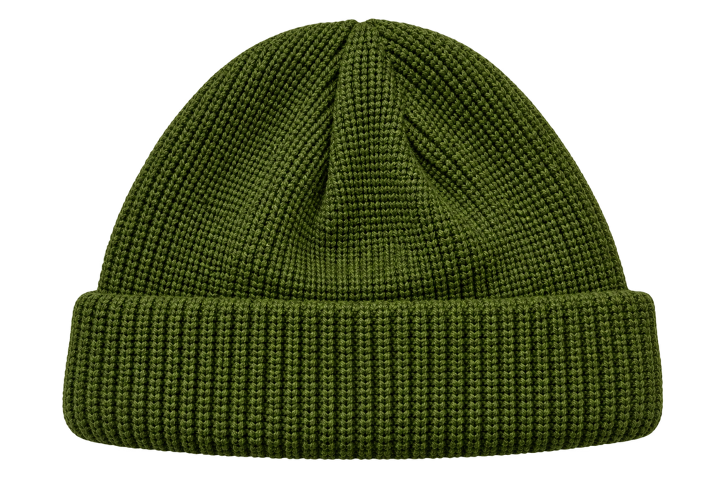 AUTUMN GREEN BEANIE